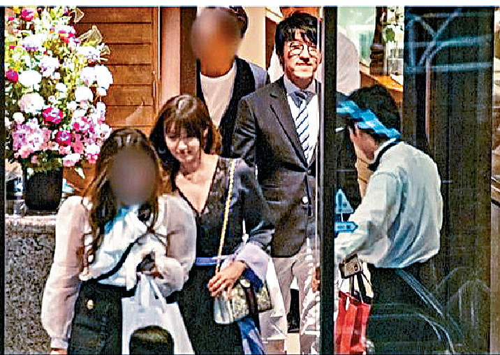 ■恭子與杉本宏之在2019年公開認愛。 ■恭子與杉本宏之在2019年公開認愛。