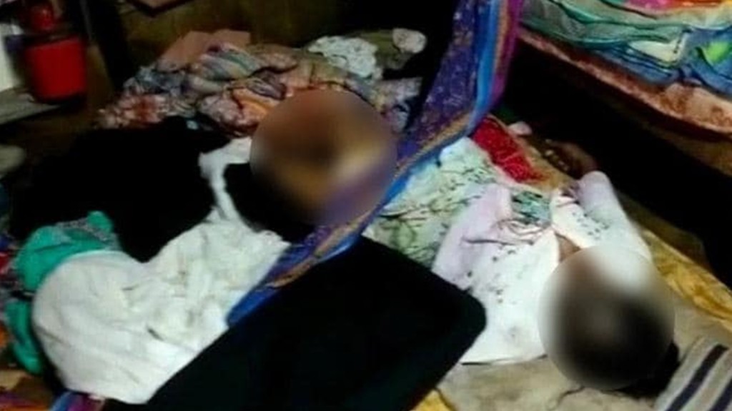 印3歲女童不知媽媽死去伴屍2天。網圖