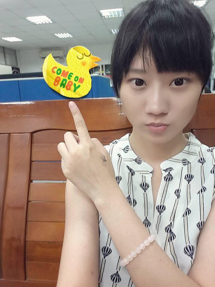 丁幼安外形亮麗是台灣的人氣警花。FB@安安女警粉絲團 丁幼安外形亮麗是台灣的人氣警花。FB@安安女警粉絲團