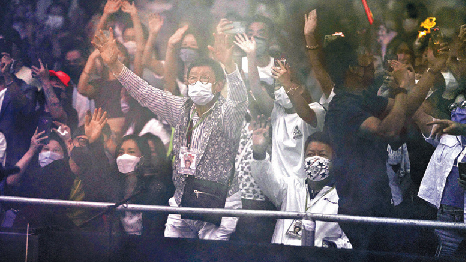 ■黎明契爺胡楓亦是座上客。