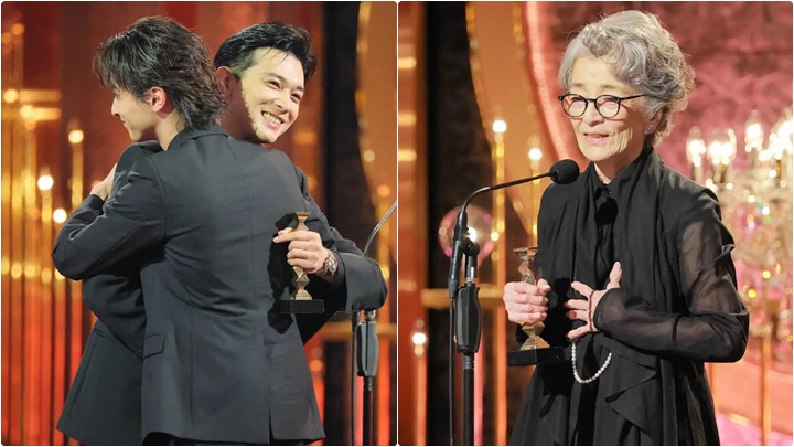 日本奧斯卡丨《國寶》橫掃10獎成大贏家 吉澤亮封帝激動擁抱拍檔橫濱流星 倍賞千惠子相隔45年再奪影后