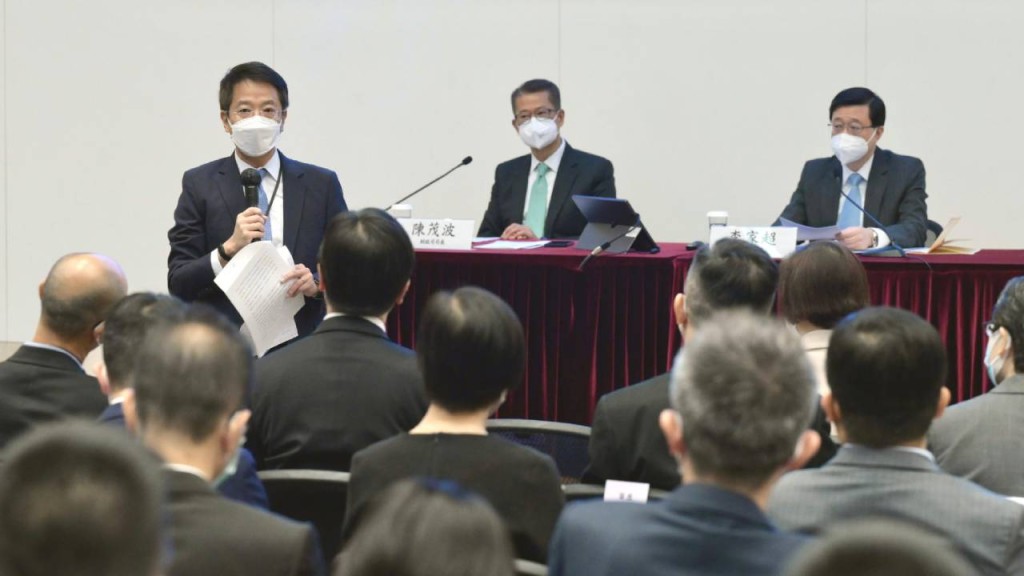 公務員事務局舉辦第三場習近平講話座談會。政府新聞局圖片