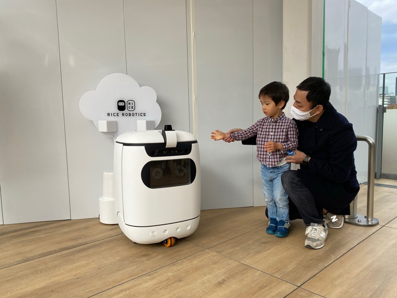 Rice Robotics 成為日本第一間在站內服務的香港機械人公司。