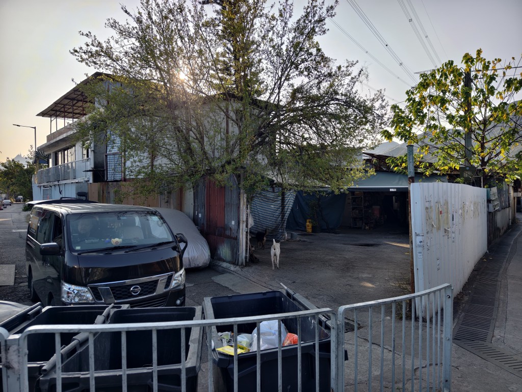 現場為藍地亦園村。