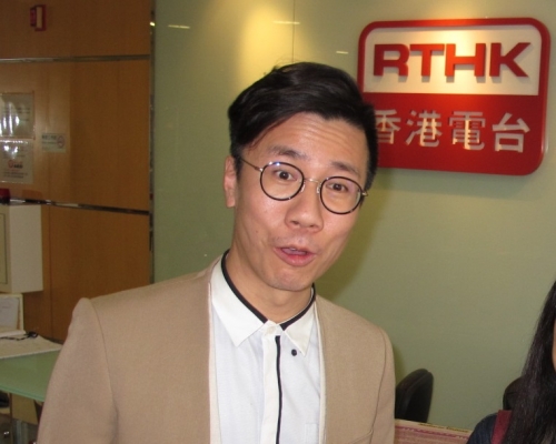 曾志豪今日在直播節目《瘋show快活人》期間爆粗。資料圖片
