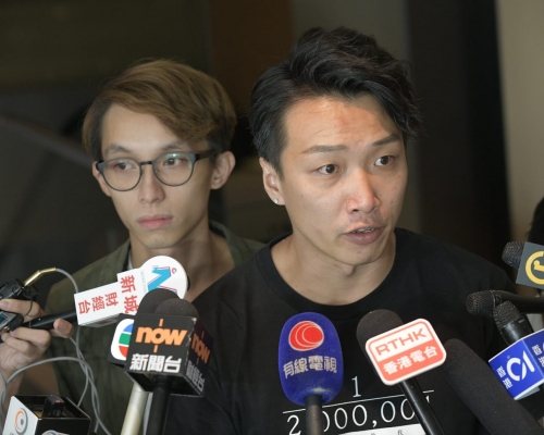 岑子杰對上訴失敗感心傷。