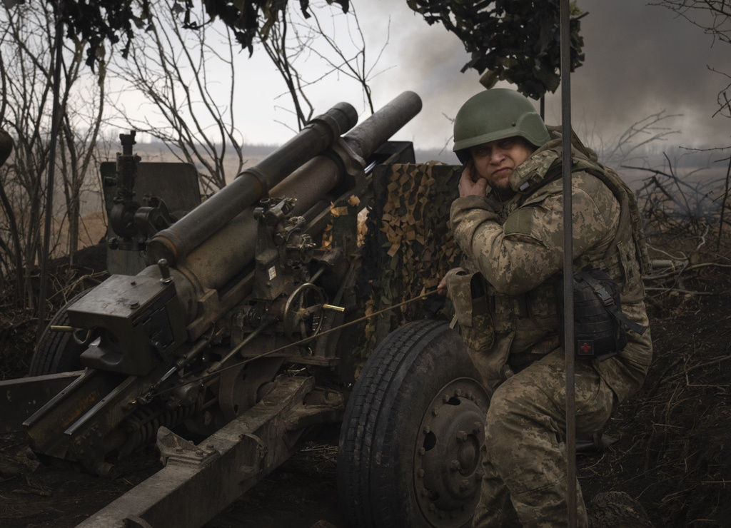 乌克兰东部战线局势紧张。美联社