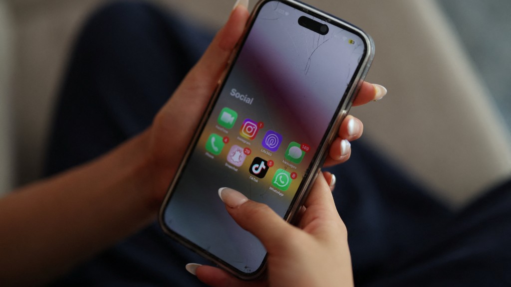 青少年易受网上资讯影响。 路透社