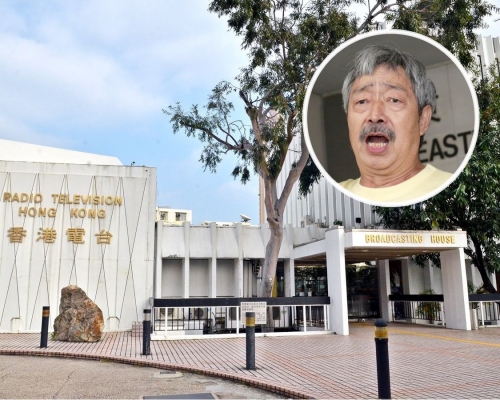 港台引述消息指,《鏗鏘集》訪問保釣成員羅堪就(小圖)時播出國歌。資料圖片