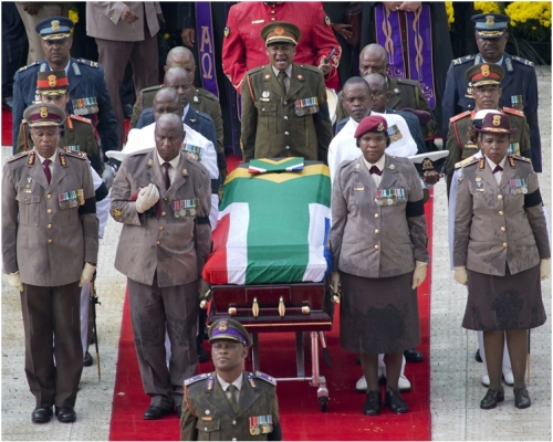 雲妮喪禮以國葬形式舉行。AP  