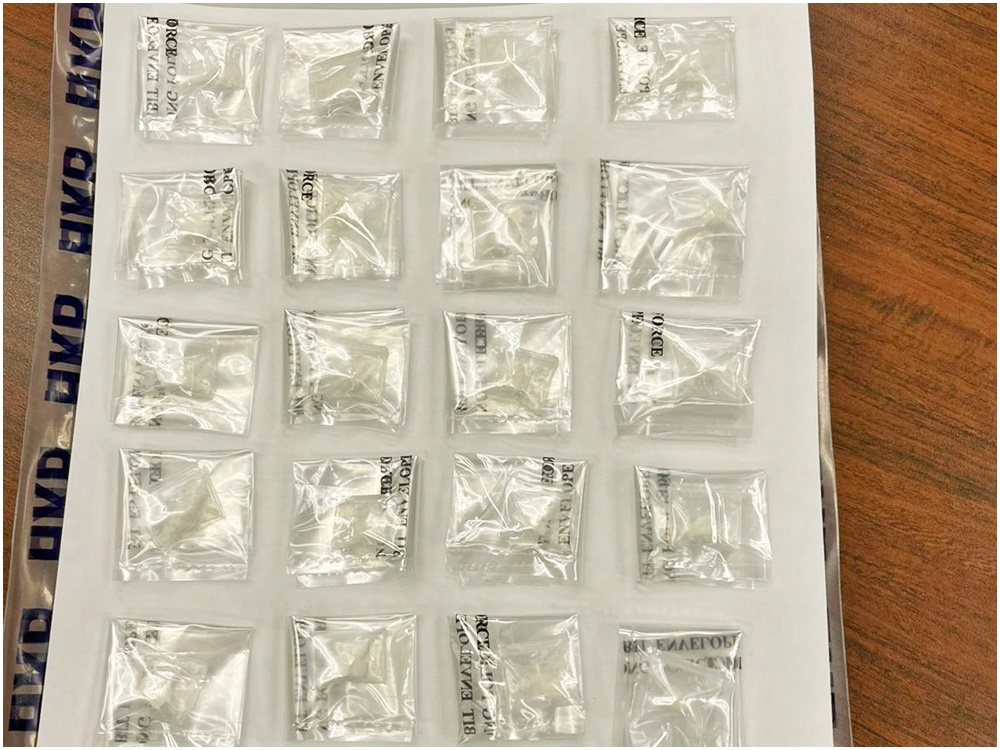 行動中檢獲的證物。