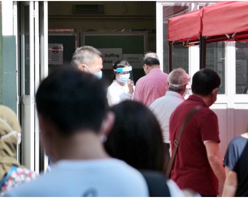 本港累計病例升上5257宗(包括1宗疑似個案)。資料圖片