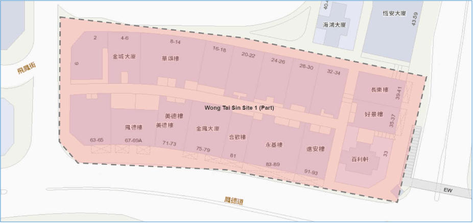 民政事務處會鳳德道及環鳳街附近一帶住宅居民派發快速抗原測試包。