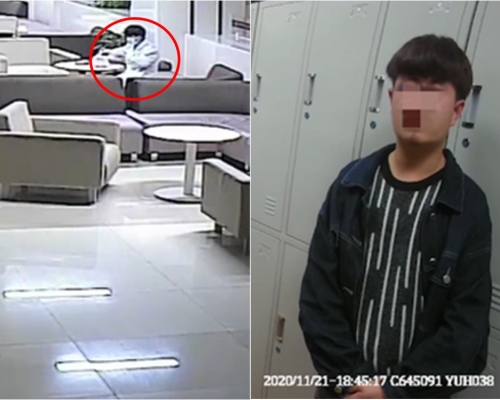 杭州一名男子假冒醫生，只為偷走外賣。網圖