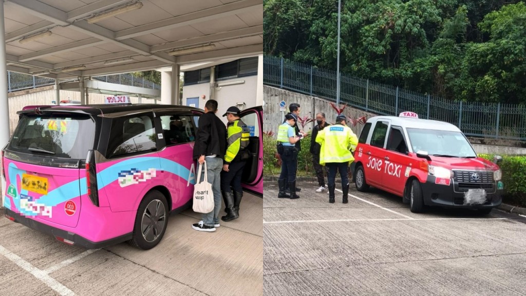 警方深圳灣放蛇打擊的士違規 票控63及75歲司機
