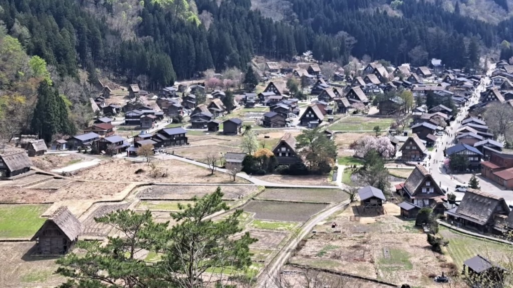 白川鄉合掌村景色。 白川鄉觀光協會fb