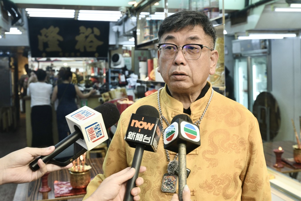 海味店第二代掌舵人吳偉鴻。 海味店第二代掌舵人吳偉鴻。