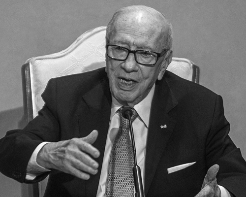 突尼斯总统埃塞卜西7月25日离世，终年92岁。AP资料图片