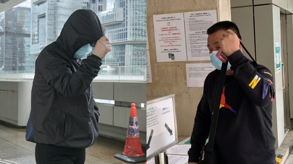 黎芷珊(左)及陳暹德(右)。