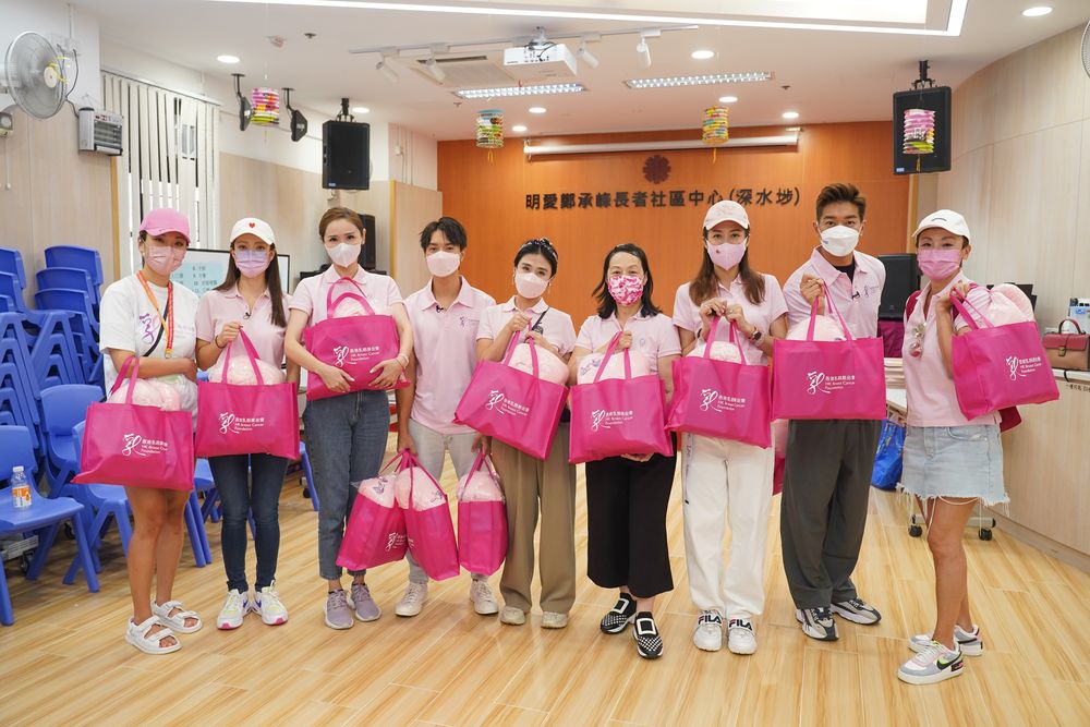 探訪團隊出發前合照。香港乳癌基金會圖片