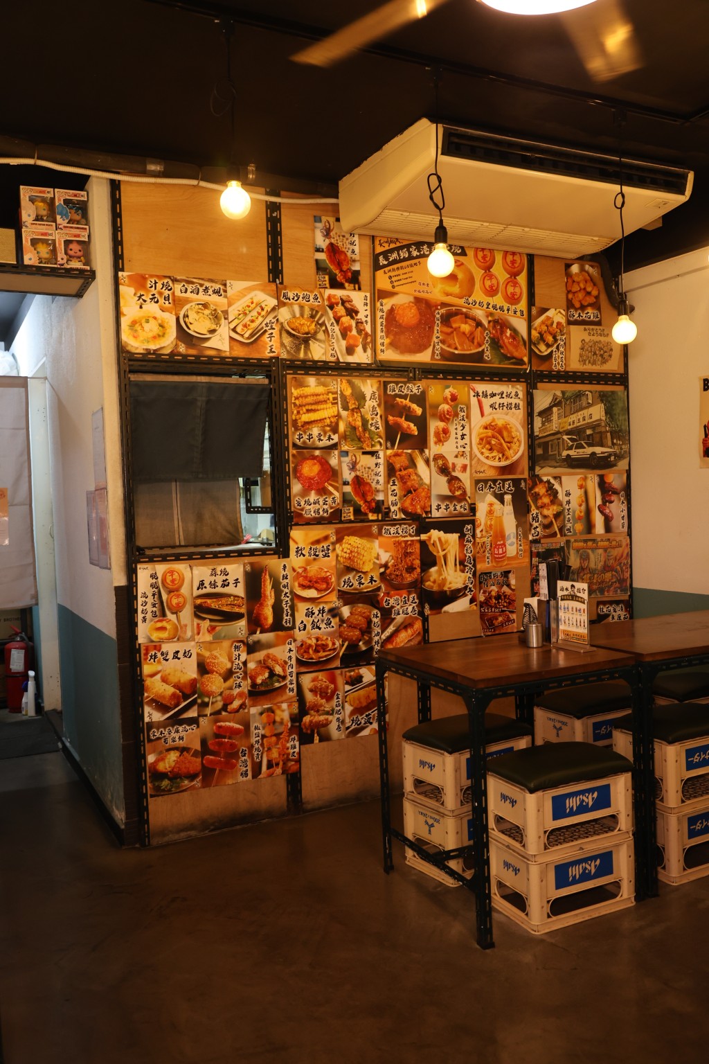 「長洲鐵漢」新派串燒店。