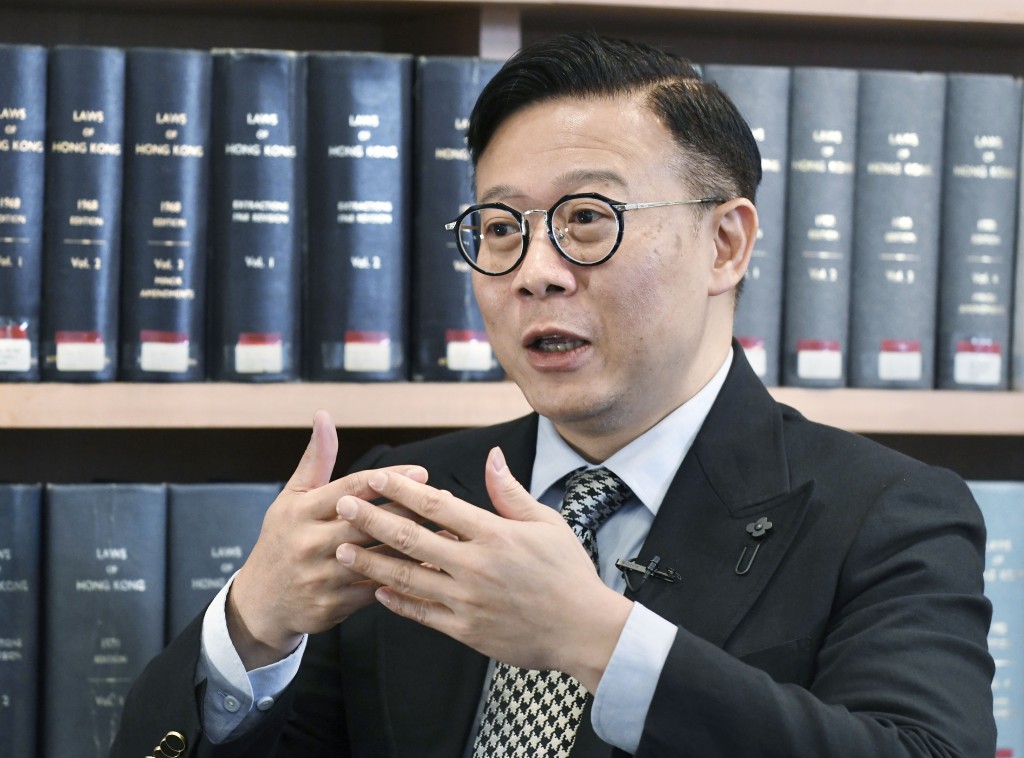律政司副司長張國鈞。資料圖片 律政司副司長張國鈞。資料圖片