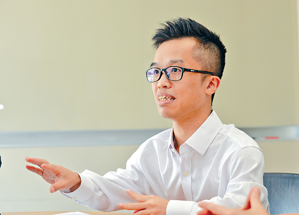 ■一一年加入宏利的王鎮炎是侏儒症患者,他稱彈性上班時間令他可兼顧工作及運動員訓練。