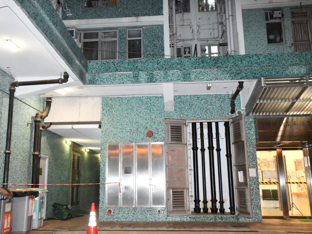 現場為柴灣邨灣畔樓。徐裕民攝