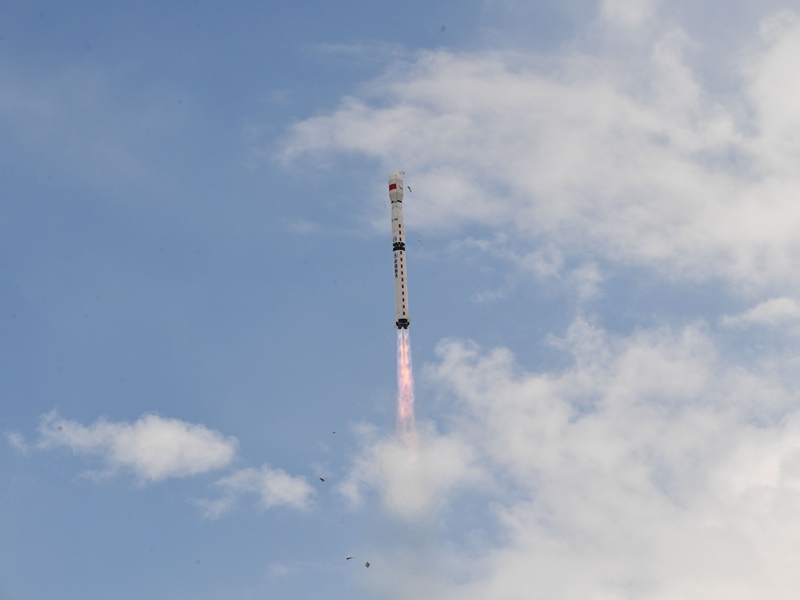 长征四号乙运载火箭成功将海洋二号D卫星送入预定轨道。新华社