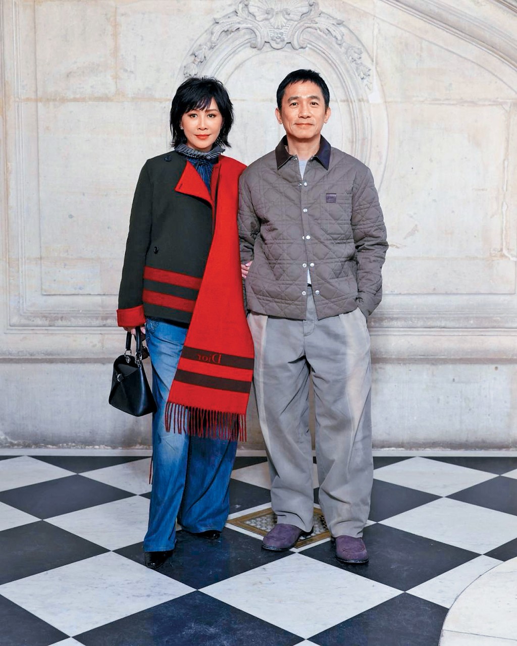 偉仔、嘉玲拍拖亮相巴黎時裝周，在各大活動中均成為「集郵」焦點。