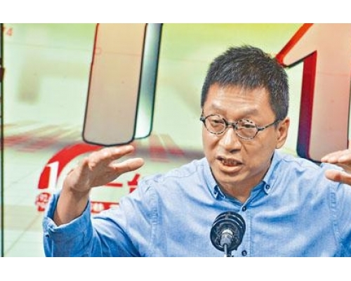 潘焯鴻指多名港鐵高層因紅磡站工程離職,對架構造成大傷害。港鐵主席馬時亨留任,他認為是「無可厚非」。 資料圖片