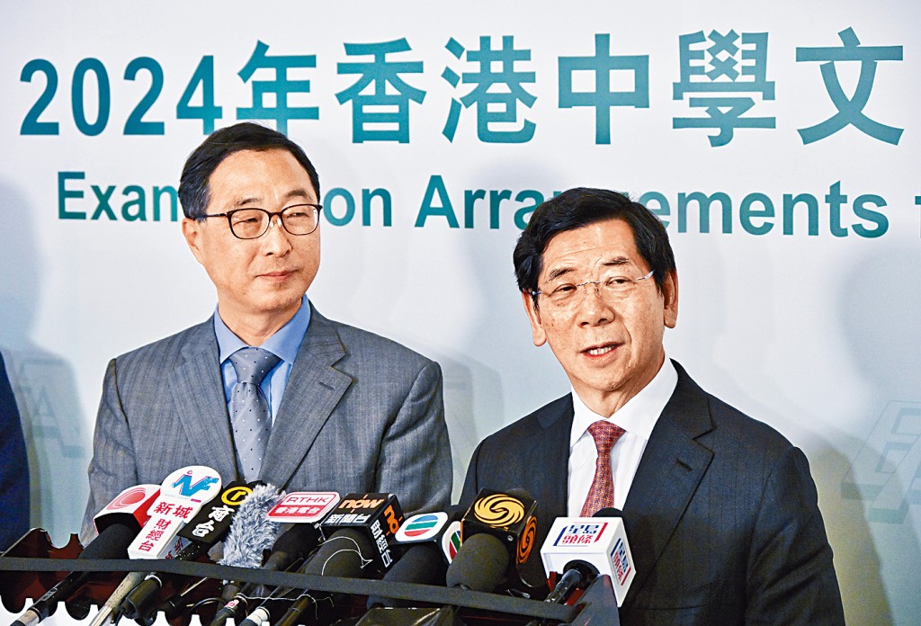 容永祺重申並無接獲大學表示不承認文憑試,調查亦發現有過百境外院校向今屆考生提供有條件取錄。