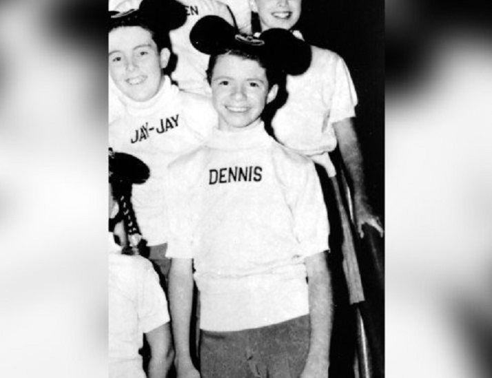 迪士尼初代童星Dennis Day。網上圖片