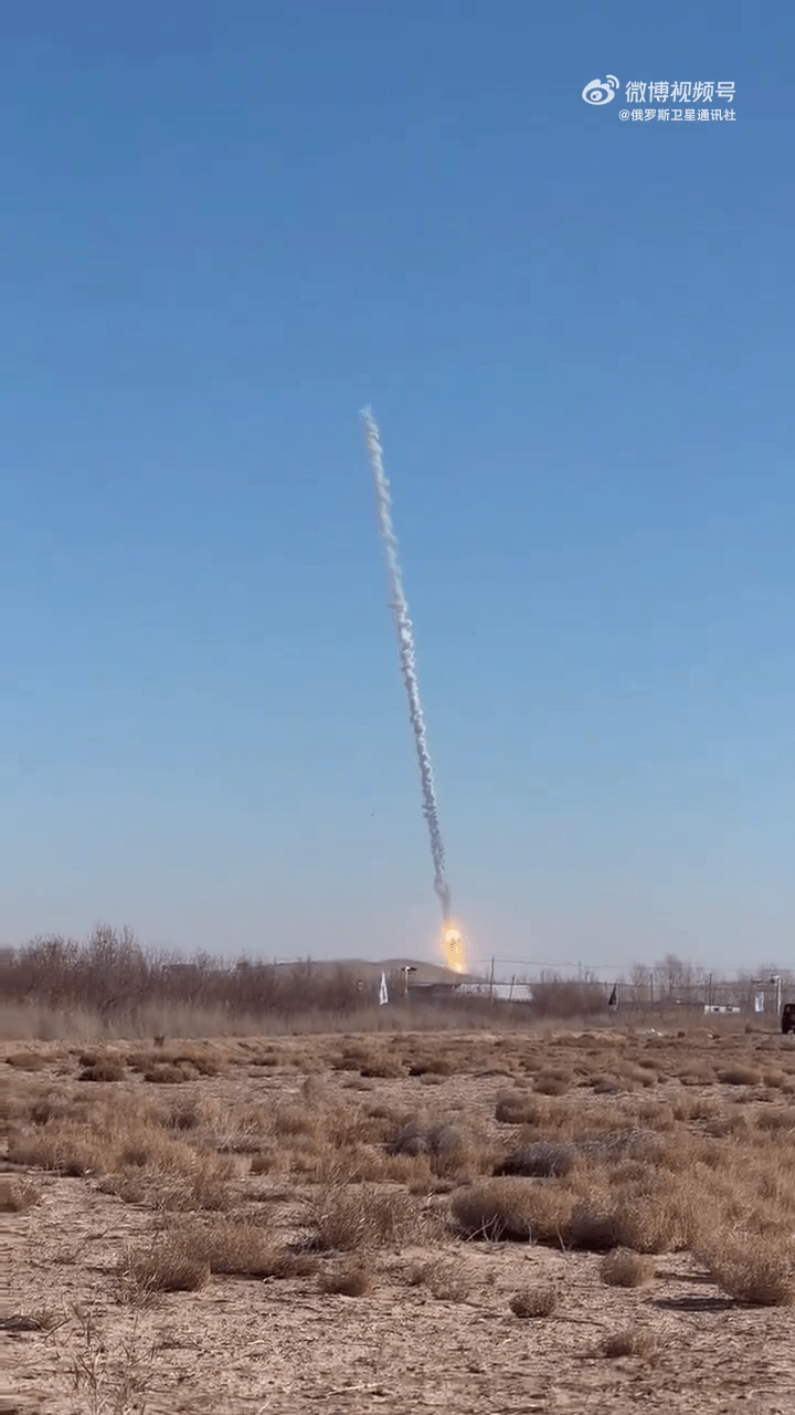 朱雀三號首飛成功入軌，一級火箭回收任務未能完成。 網片截圖