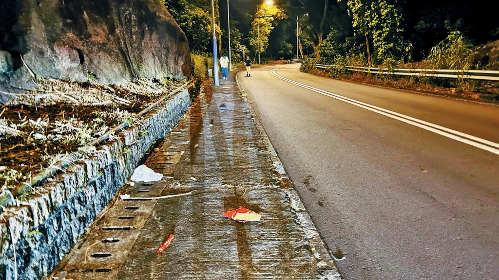 海事處女職員於前晚駕駛電單車途經大埔新娘潭路失事身亡。