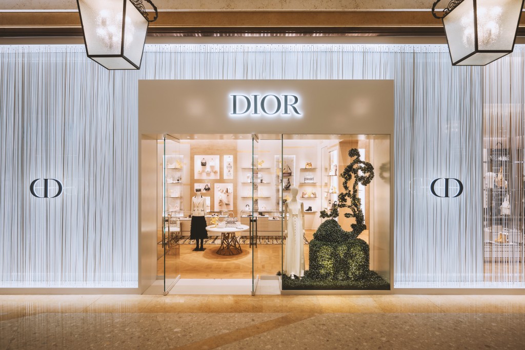Dior澳门四季新店。