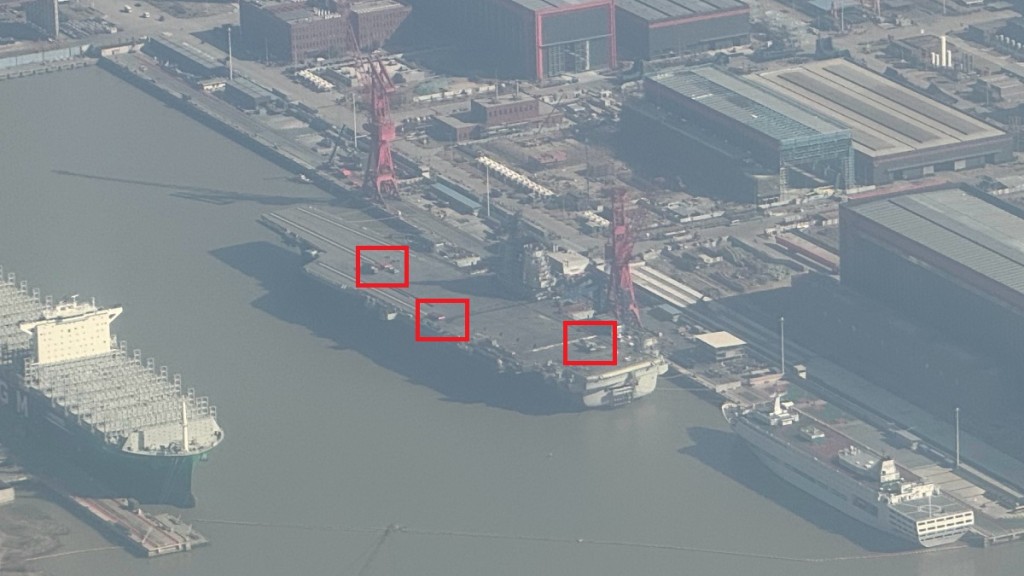 福建舰也是「军迷」持续关注分享的重要军事装备。网络图片