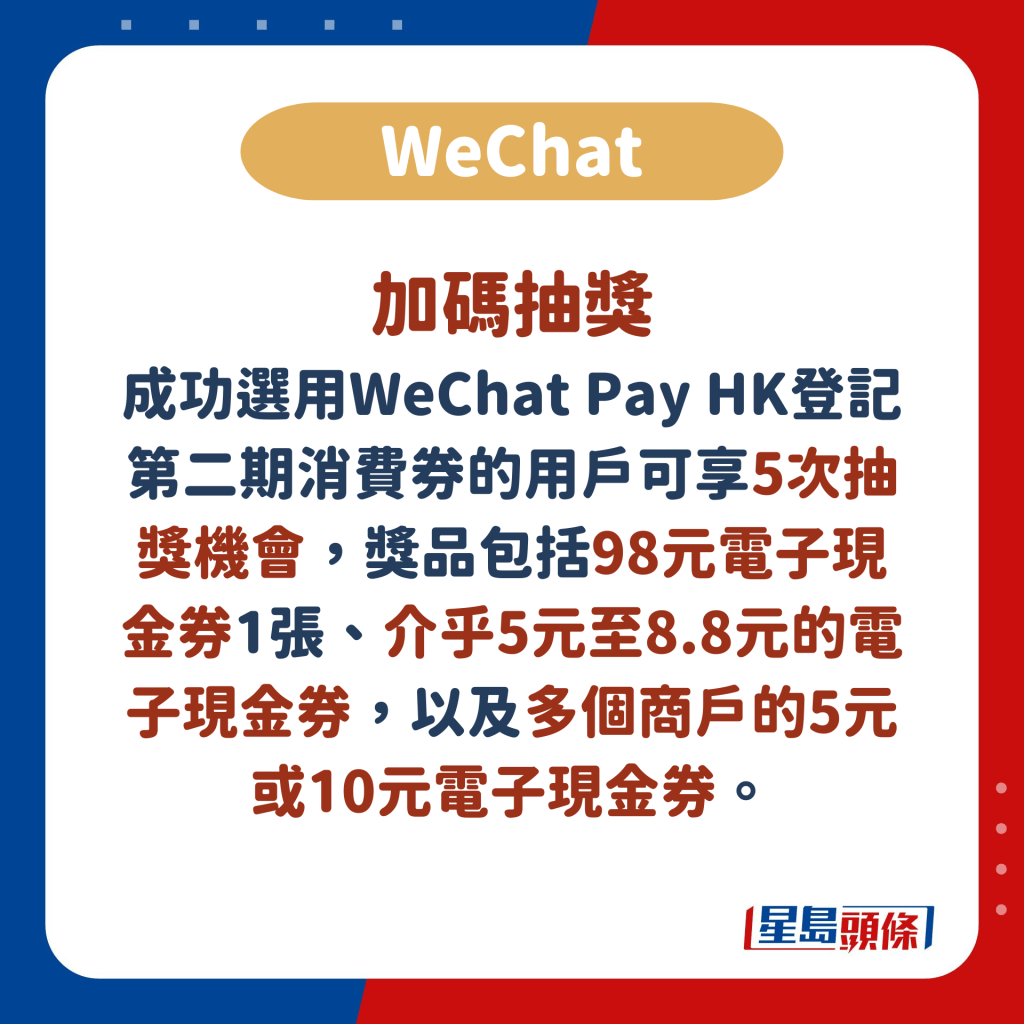 WeChat加碼抽獎