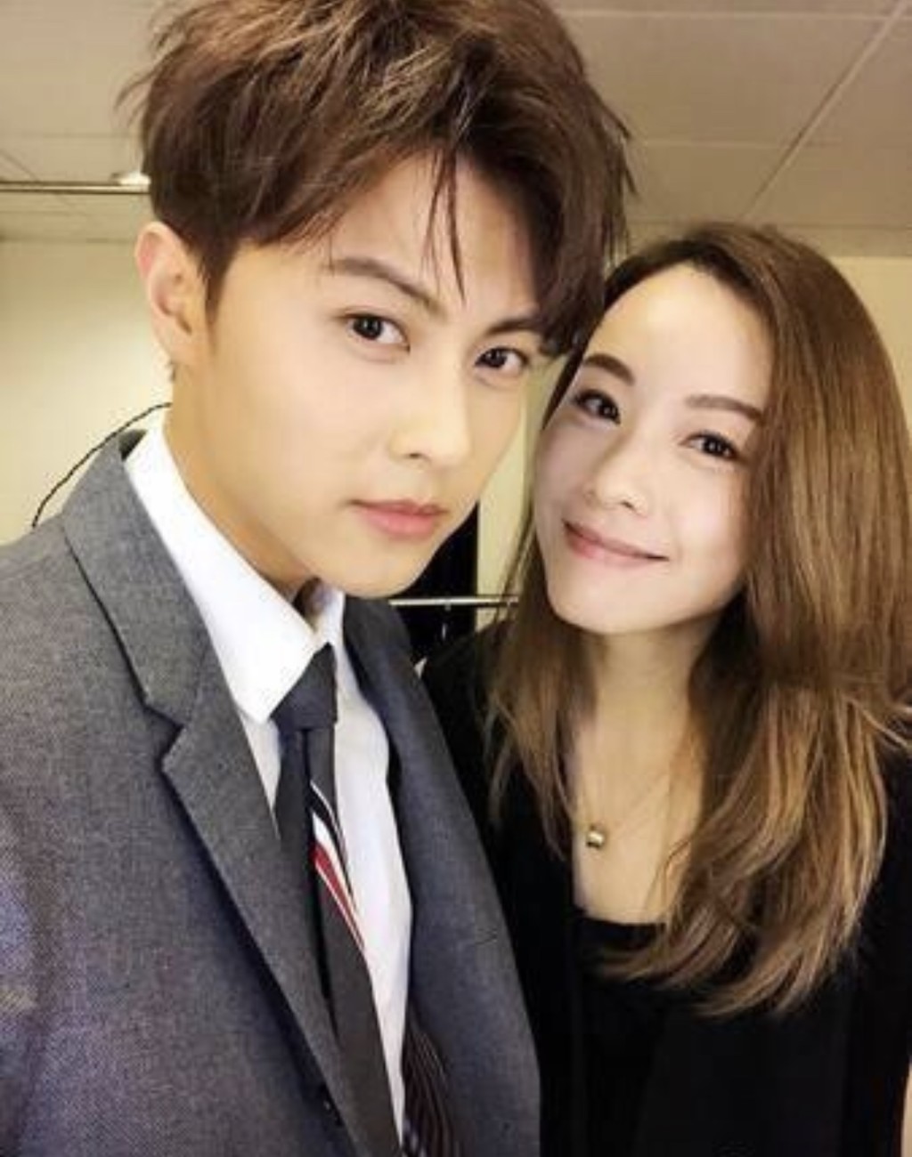 Stephy因與王子(左)分手,令方力申再成為被追問對象。