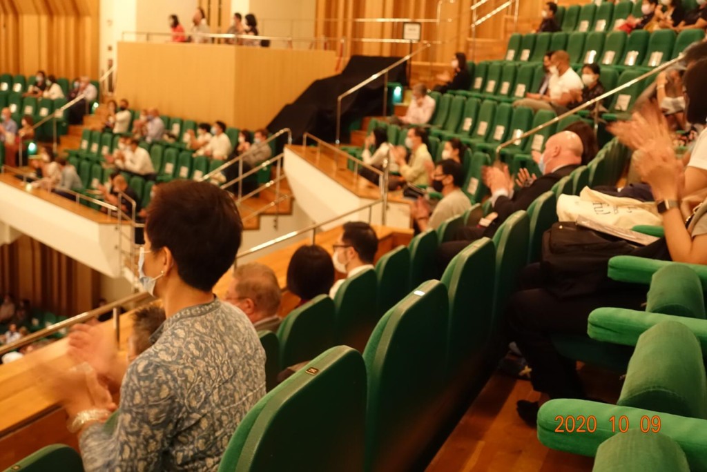 香港管弦樂團上周五表演情況。消息人士提供