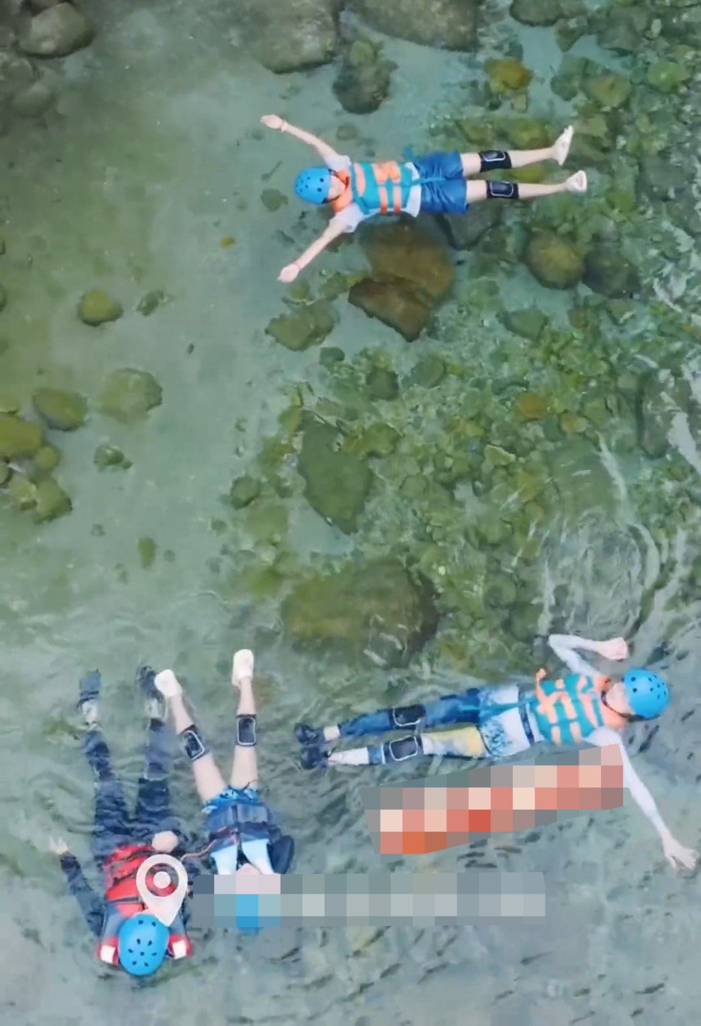 玩家可以輕鬆浮在水上。微博 玩家可以輕鬆浮在水上。微博