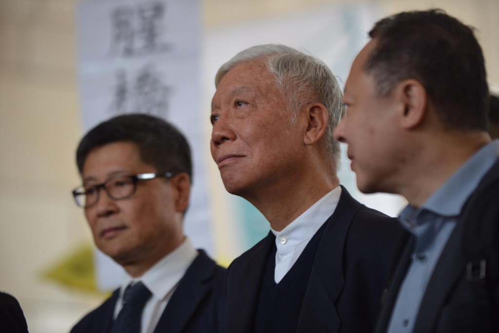 佔中三子戴耀廷、陳健民、朱耀明,串謀犯公眾妨擾罪成。