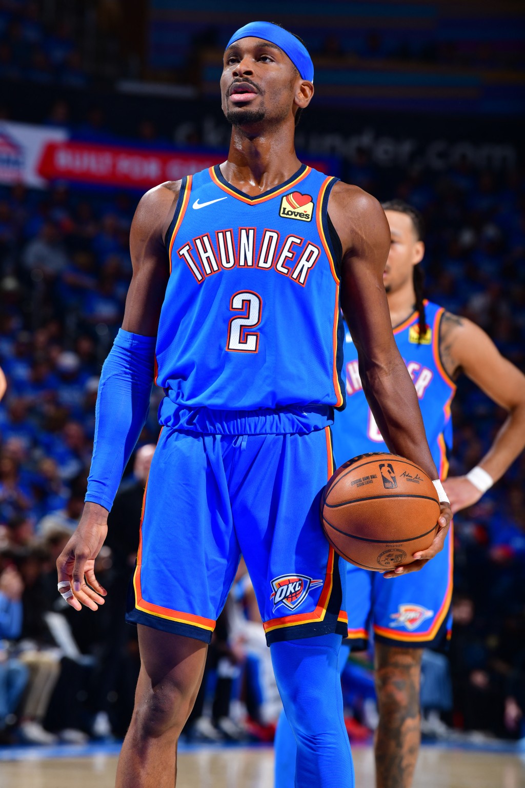 SGA今仗多站上罚球线，罚球17投15中。AFP