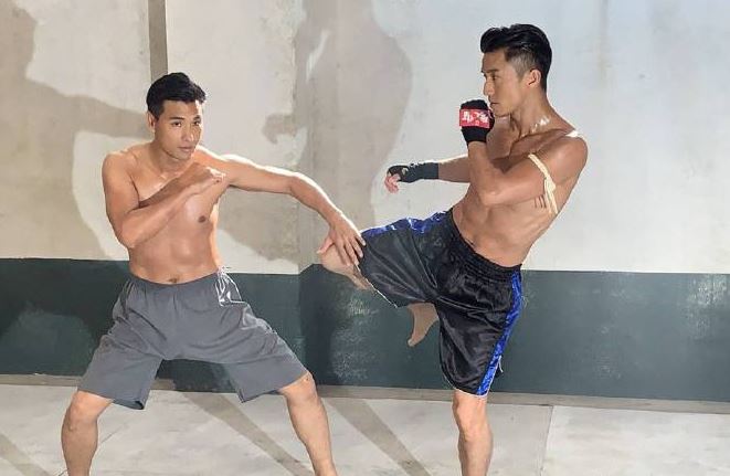 陳展鵬和陳山聰有對打戲。
