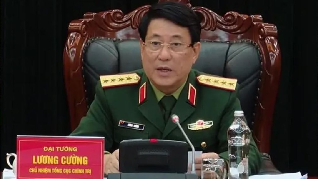 越南新任國家主席出身軍方。網圖