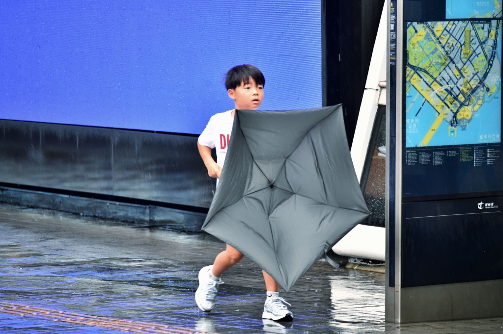 天文台指楊柳的登陸位置及強度仍存在變數，與其相關的大驟雨及狂風雷暴會在本周中後期影響廣東。