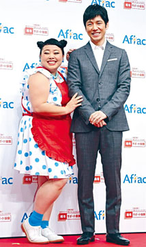 渡边直美封今年广告天后，西岛秀俊亦是广告天王之一。