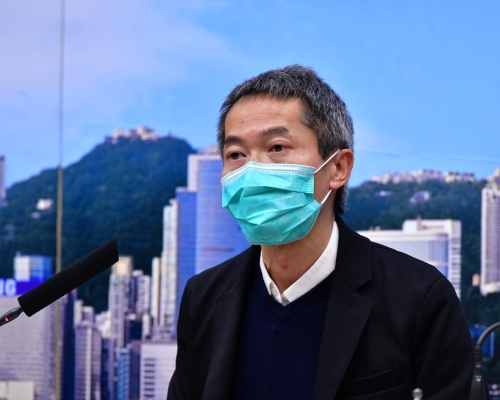衞生署衞生防護中心總監黃加慶。