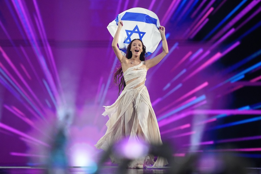 饱受争议的以色列代表戈兰获得第5名。美联社