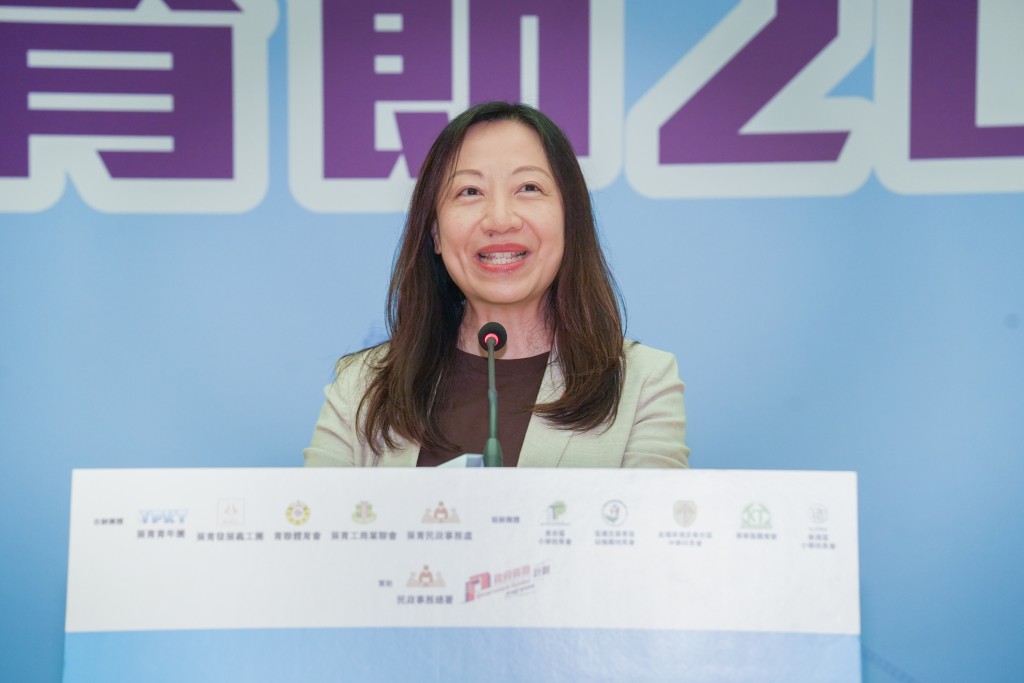 民政事務總署署長杜潔麗。 民政事務總署署長杜潔麗。